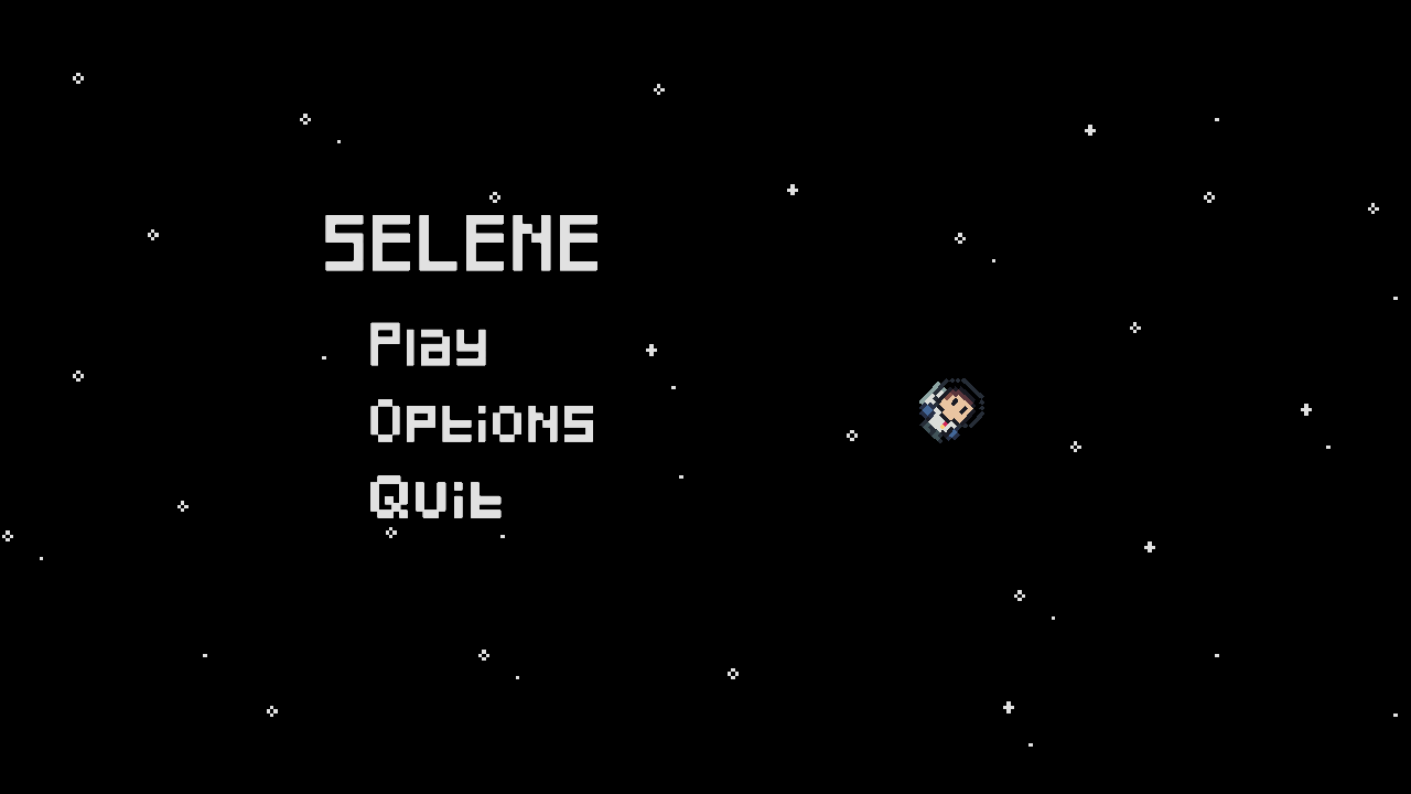 Selene main menu